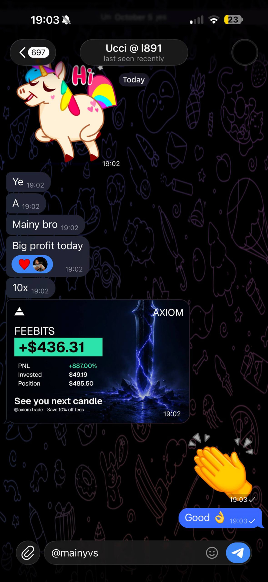 Community message screenshot 3